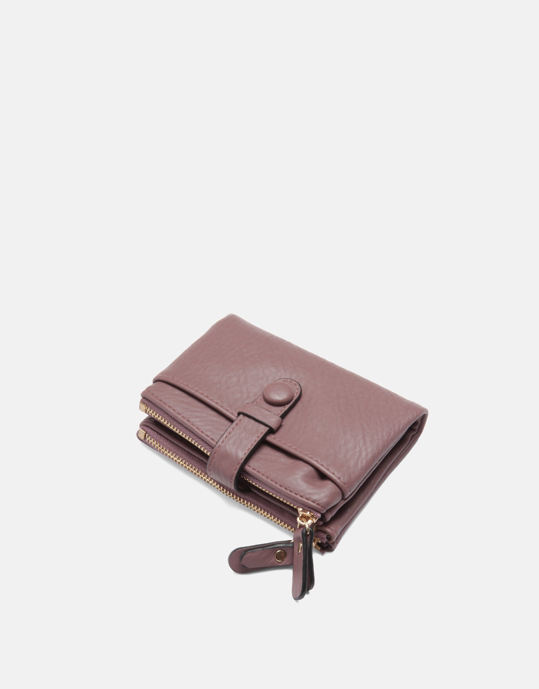 Pera Çok Bölmeli Mini Çıtçıtlı Bozuk Para Bölmeli Küçük Boy İthal Kadın Cüzdanı