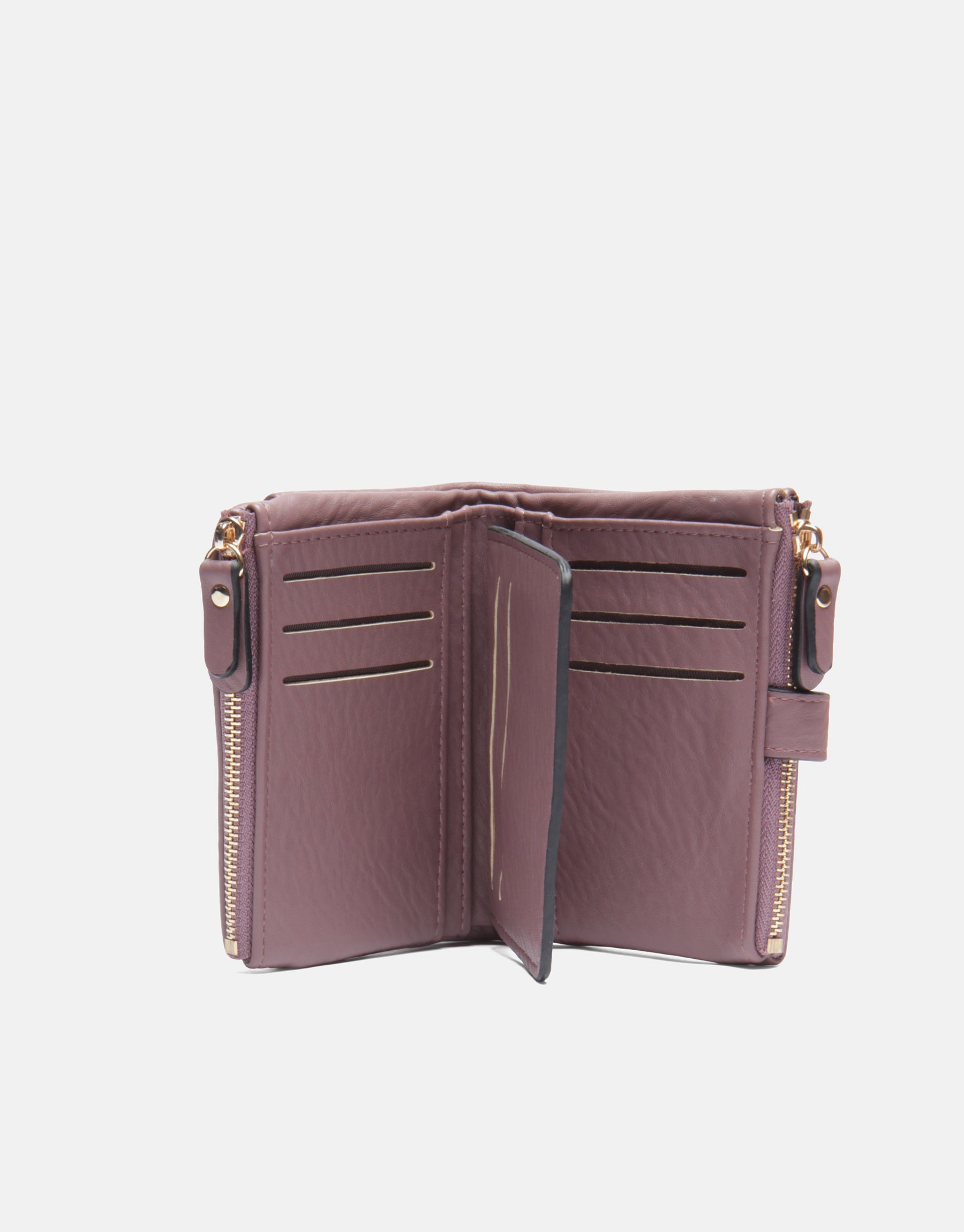 Pera Çok Bölmeli Mini Çıtçıtlı Bozuk Para Bölmeli Küçük Boy İthal Kadın Cüzdanı
