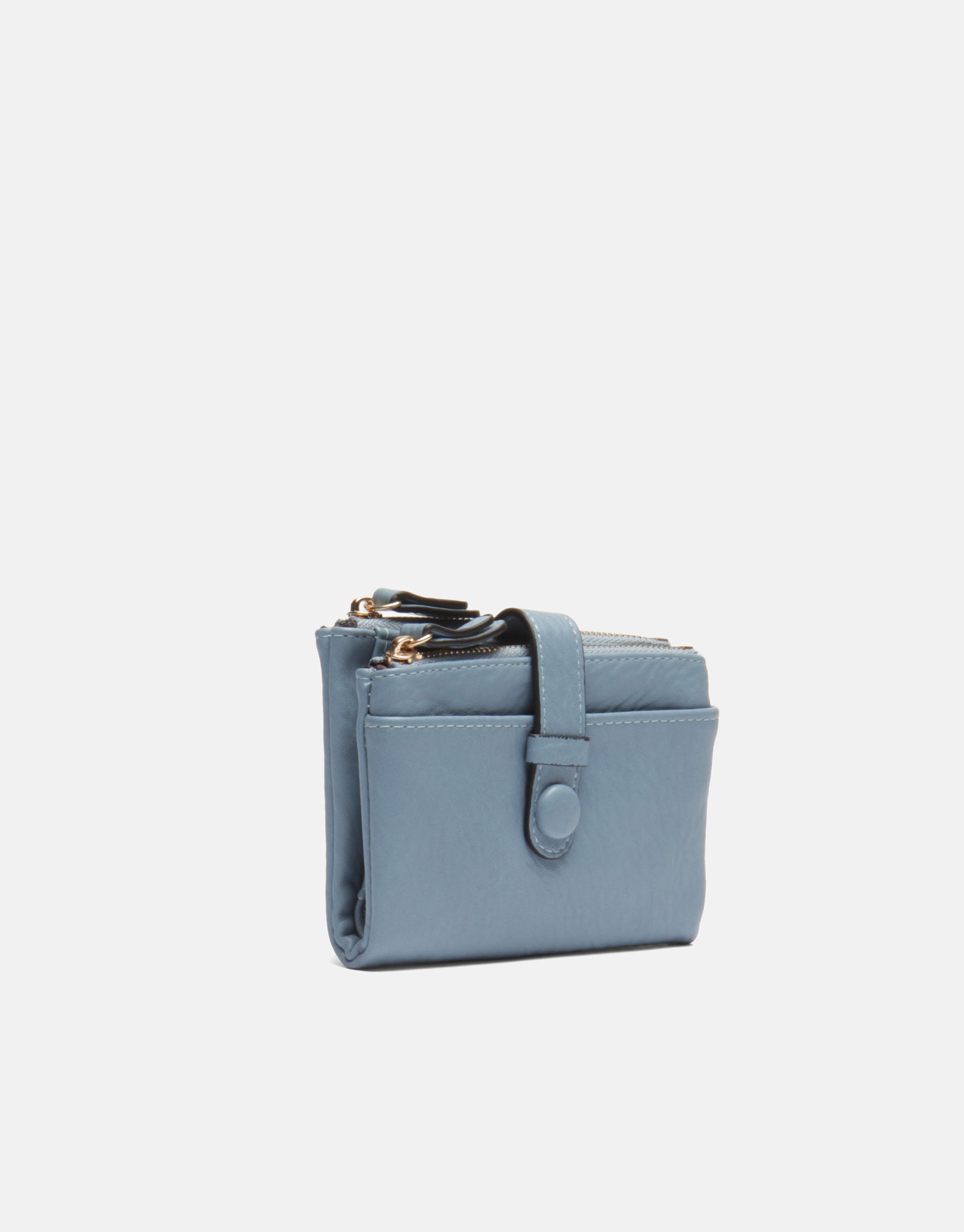 Pera Çok Bölmeli Mini Çıtçıtlı Bozuk Para Bölmeli Küçük Boy İthal Kadın Cüzdanı