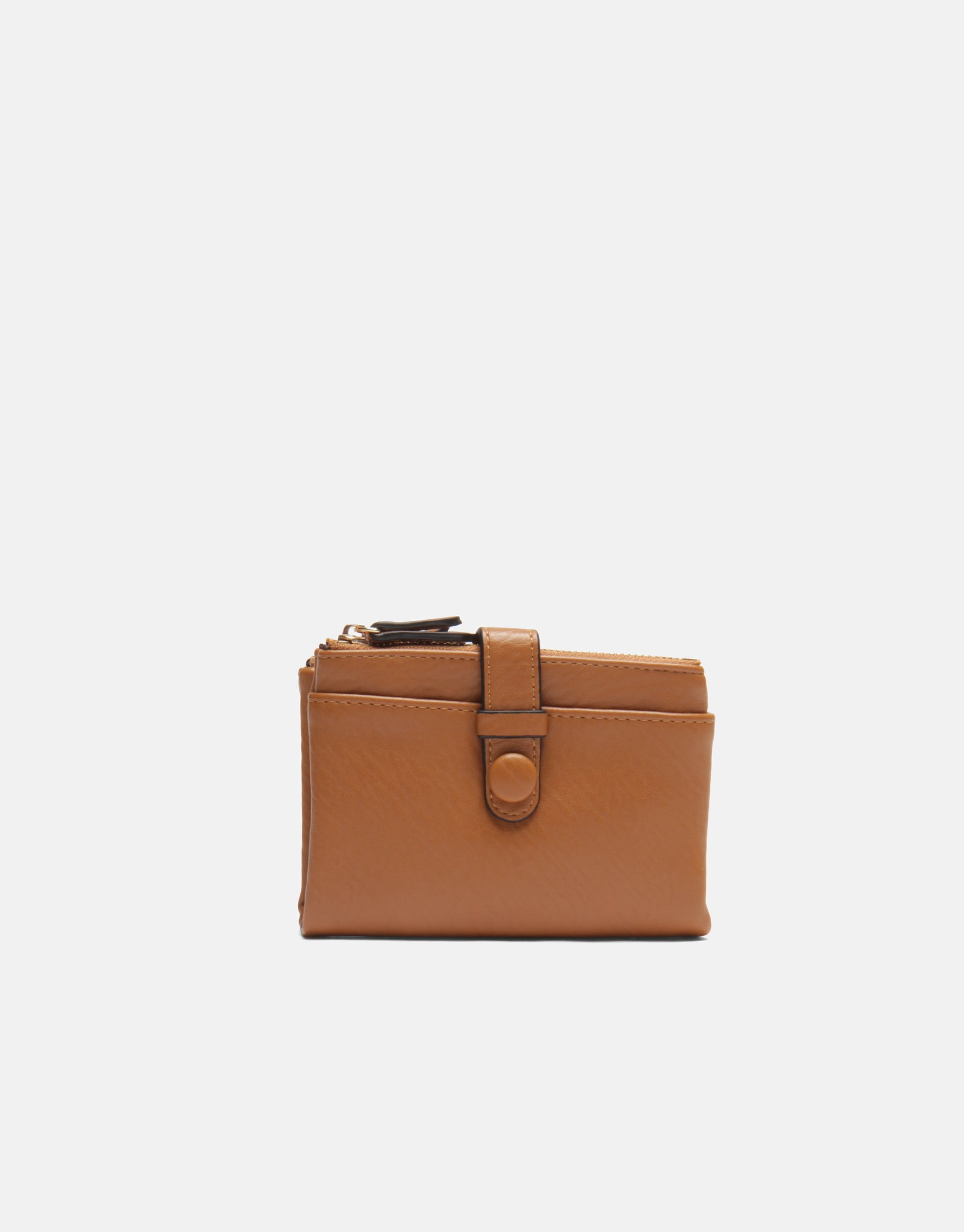 Pera Çok Bölmeli Mini Çıtçıtlı Bozuk Para Bölmeli Küçük Boy İthal Kadın Cüzdanı