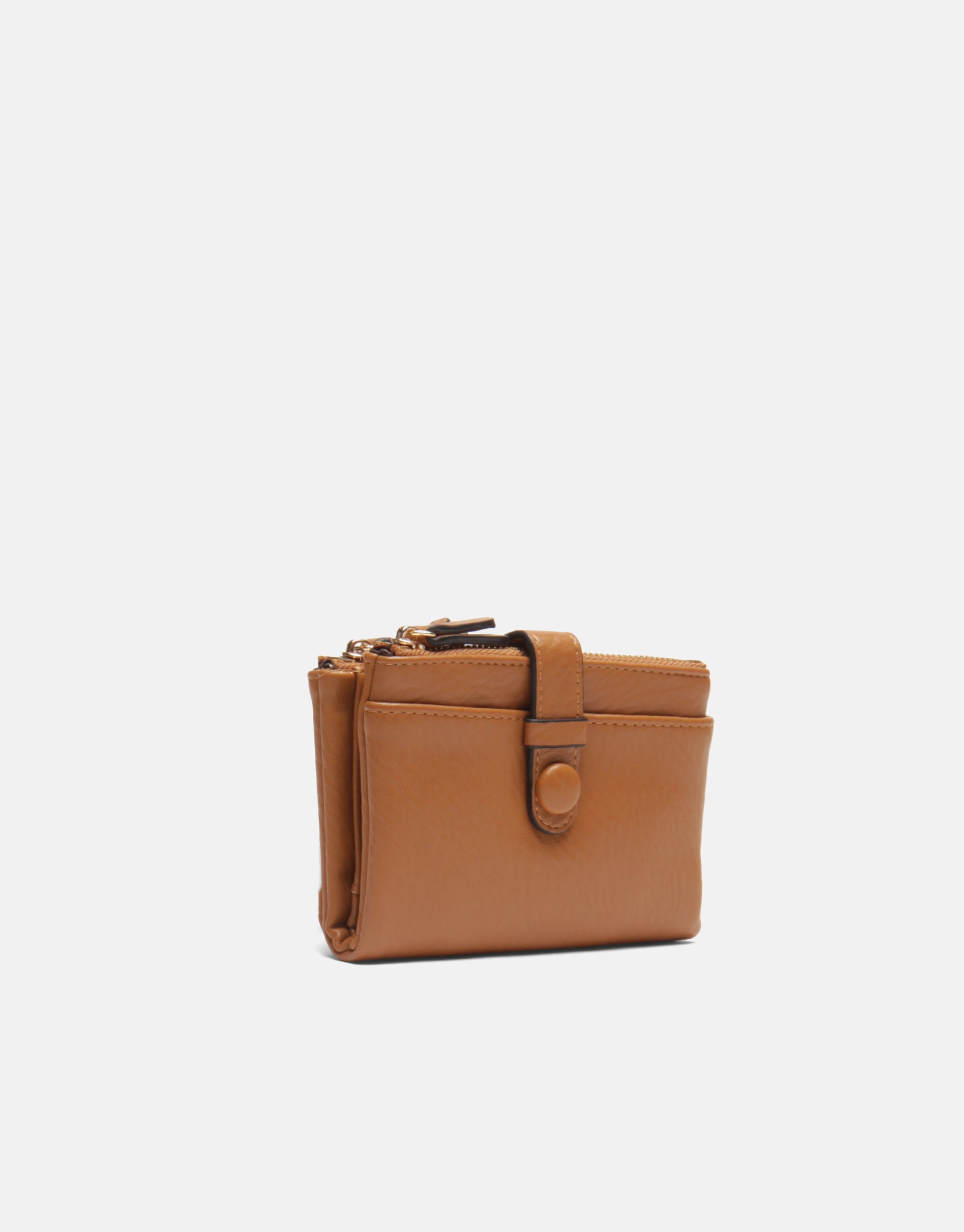 Pera Çok Bölmeli Mini Çıtçıtlı Bozuk Para Bölmeli Küçük Boy İthal Kadın Cüzdanı