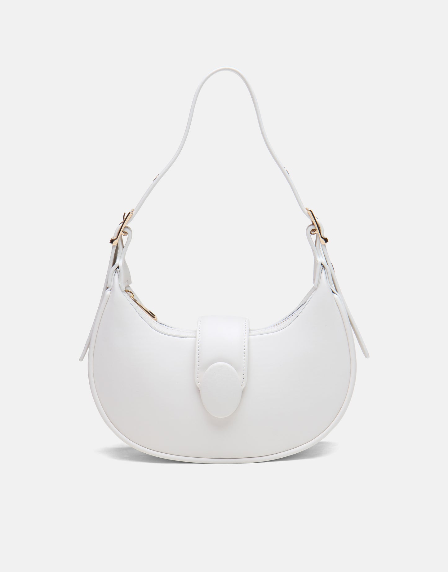 Sarya Özel Kilit Mekanizmalı Oval Kadın Omuz Çantası