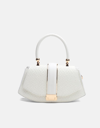 Flora Özel Tasarım Kilitli Kadın Çantası