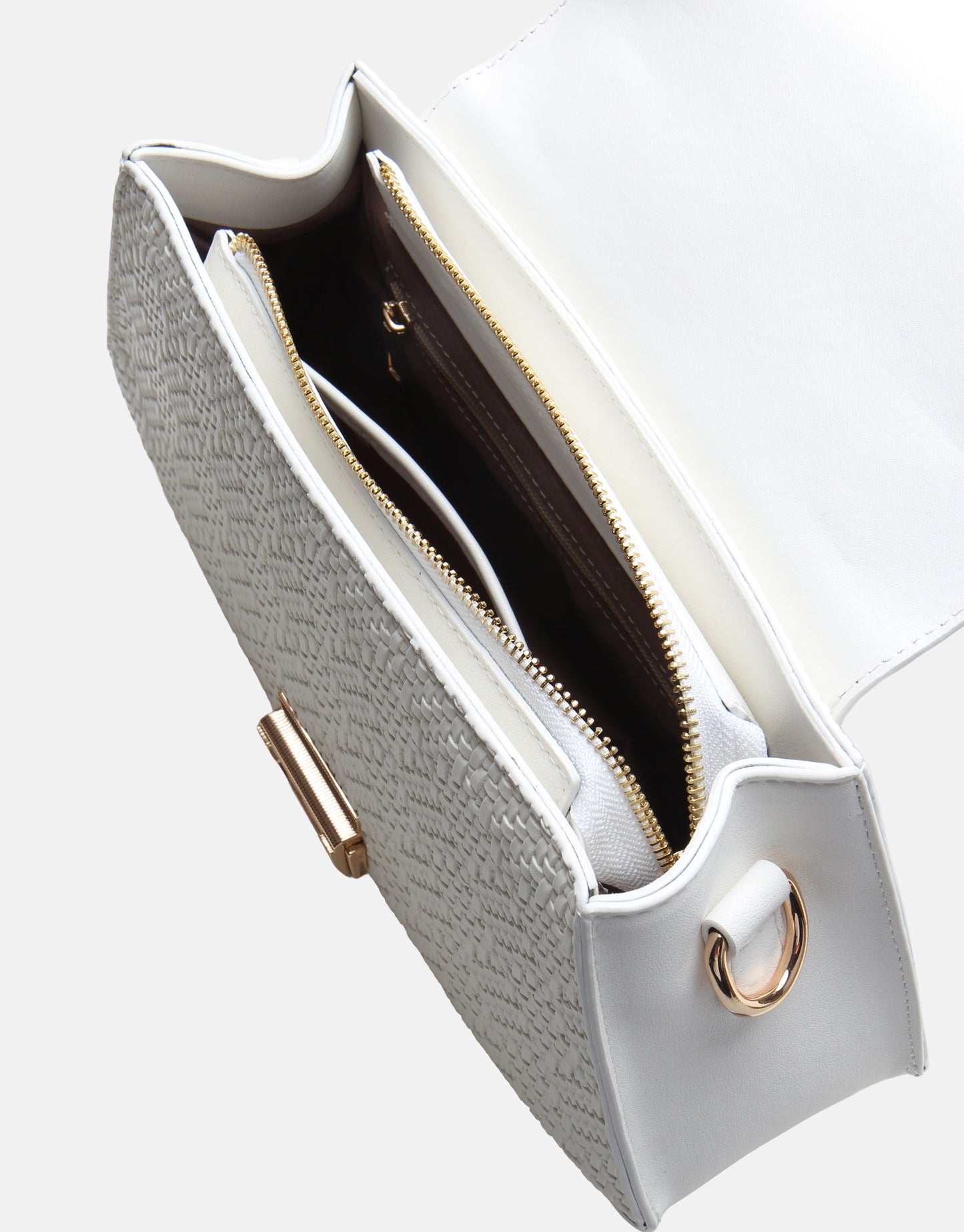 Flora Özel Tasarım Kilitli Kadın Çantası