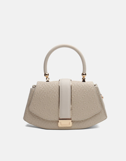 Flora Özel Tasarım Kilitli Kadın Çantası