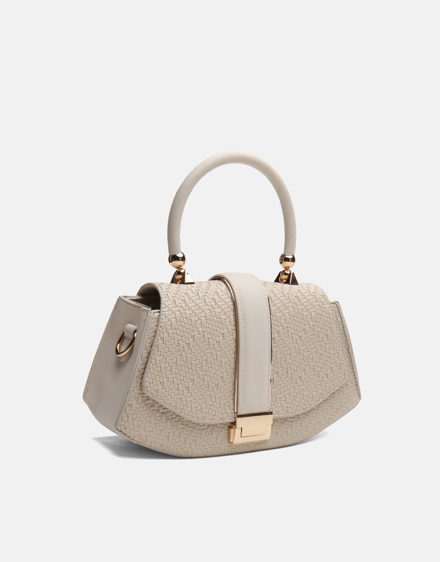 Flora Özel Tasarım Kilitli Kadın Çantası