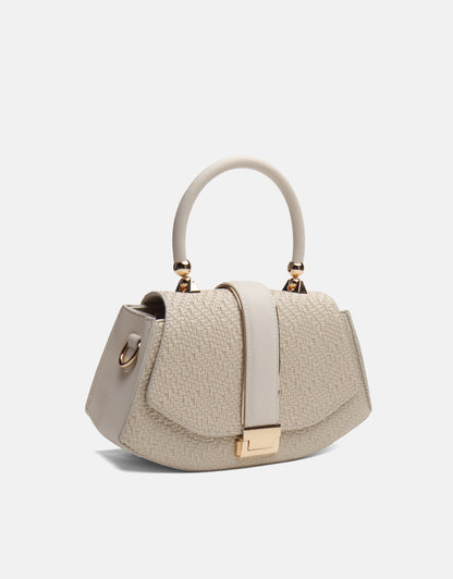 Flora Özel Tasarım Kilitli Kadın Çantası