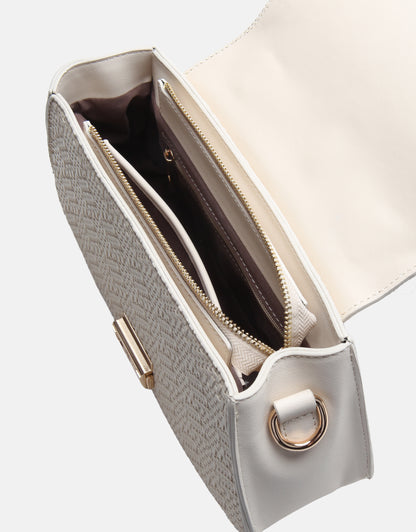 Flora Özel Tasarım Kilitli Kadın Çantası