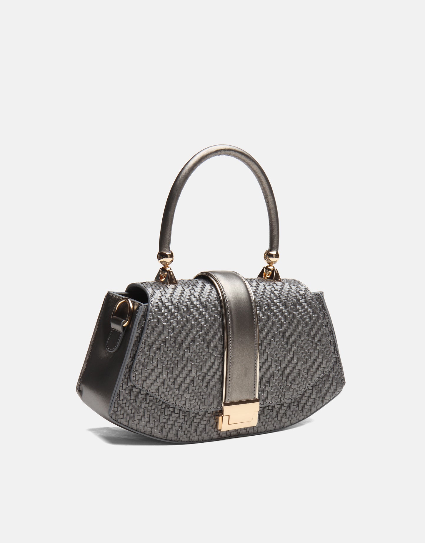 Flora Özel Tasarım Kilitli Kadın Çantası