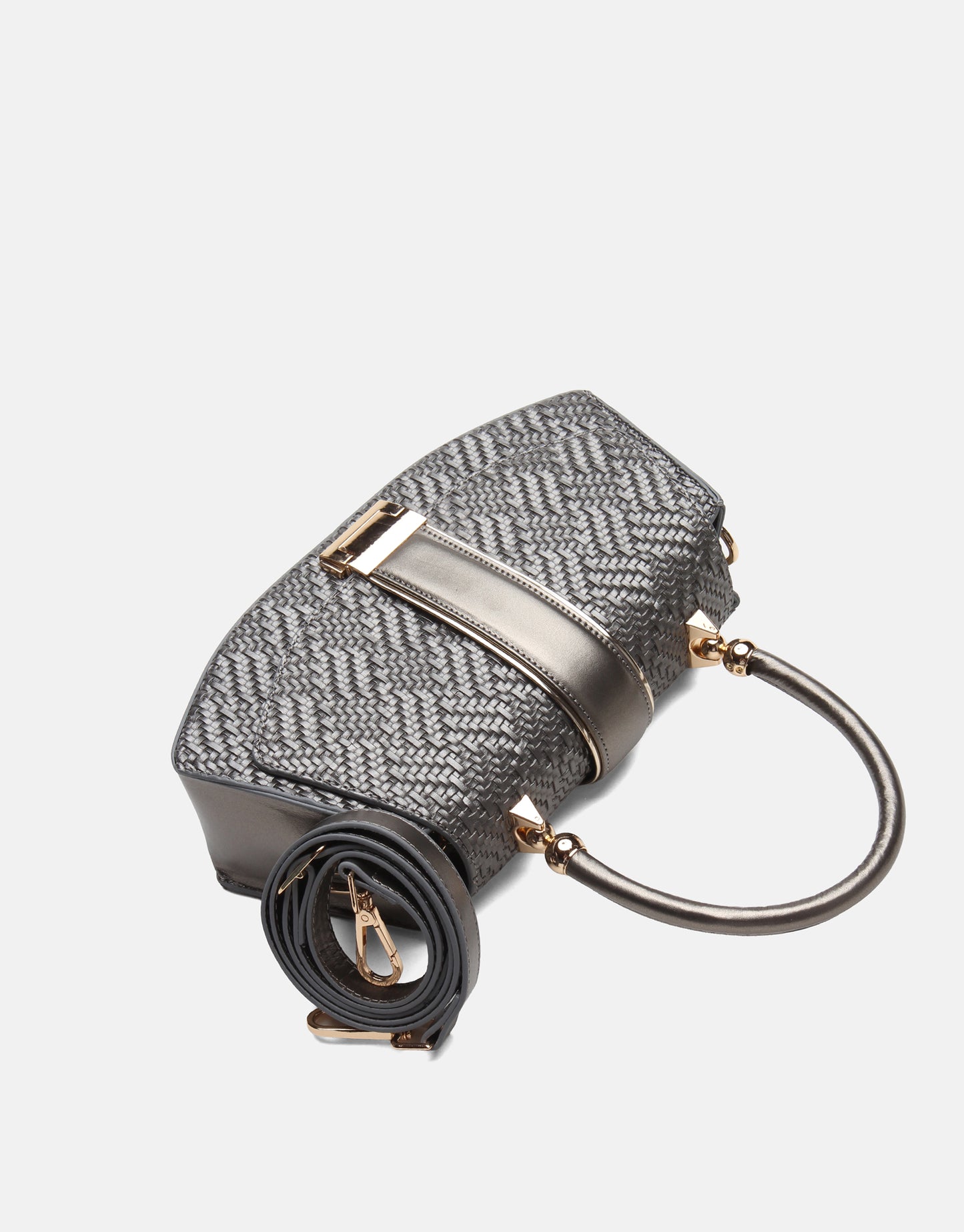 Flora Özel Tasarım Kilitli Kadın Çantası