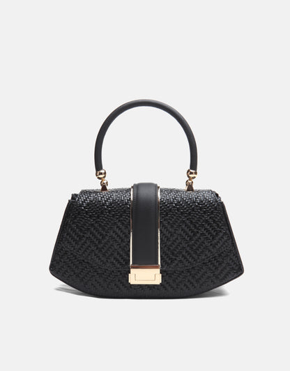 Flora Özel Tasarım Kilitli Kadın Çantası