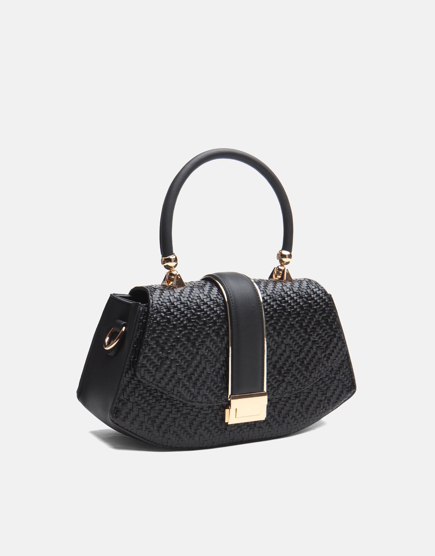 Flora Özel Tasarım Kilitli Kadın Çantası