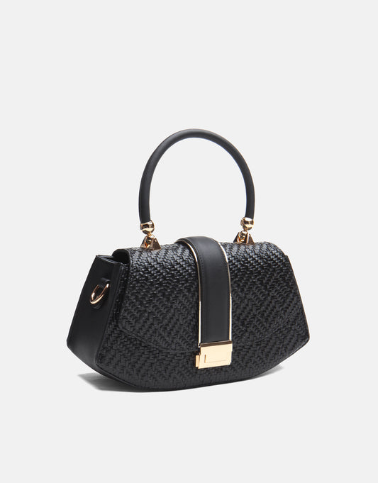 Flora Özel Tasarım Kilitli Kadın Çantası