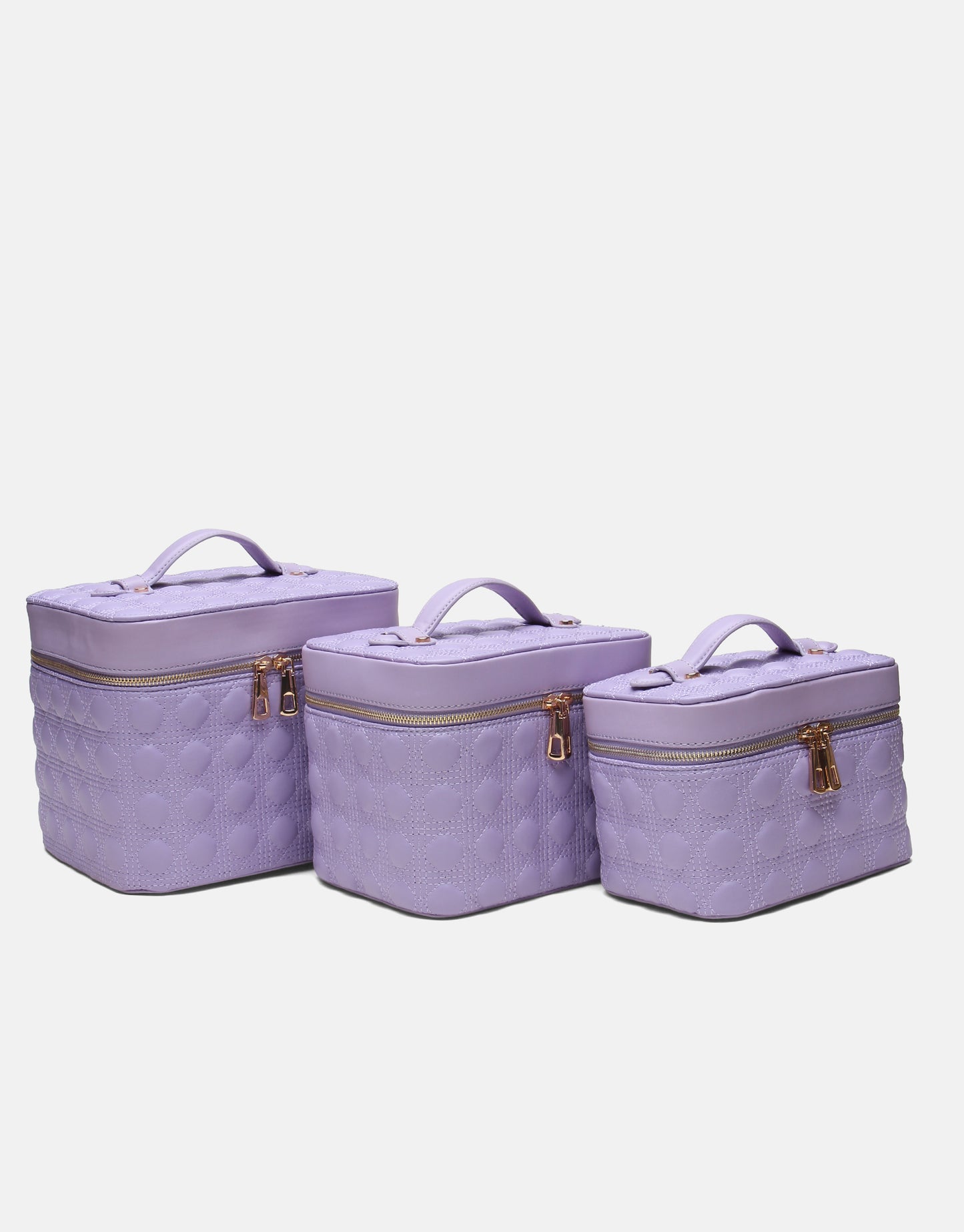 R1182 Luxe Mirror 3 lü Makyaj Çantası Seti