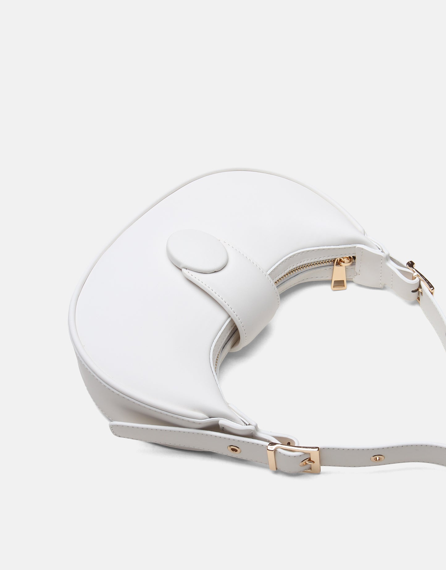 Sarya Özel Kilit Mekanizmalı Oval Kadın Omuz Çantası