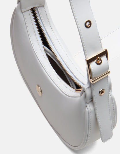 Sarya Özel Kilit Mekanizmalı Oval Kadın Omuz Çantası