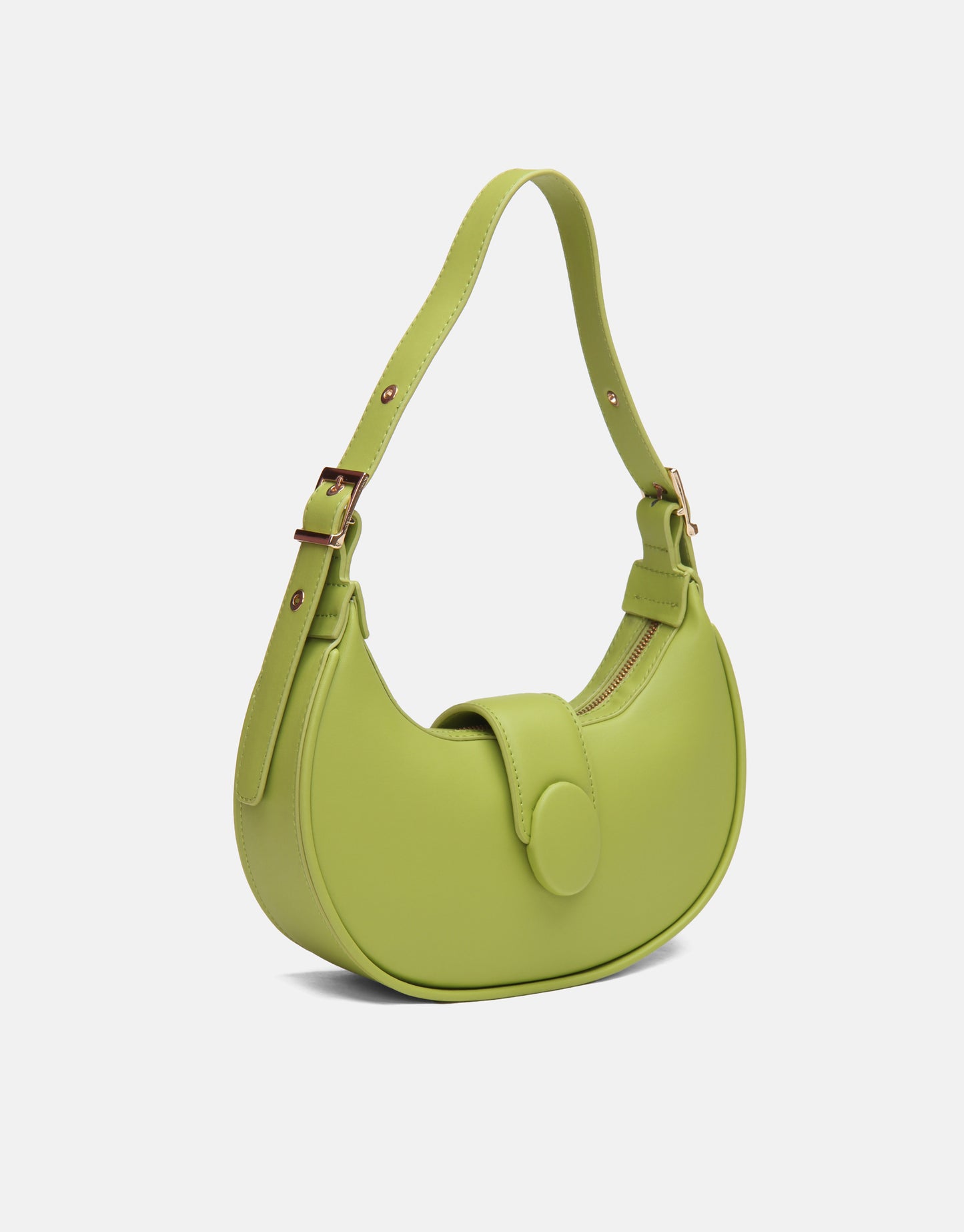 Sarya Özel Kilit Mekanizmalı Oval Kadın Omuz Çantası