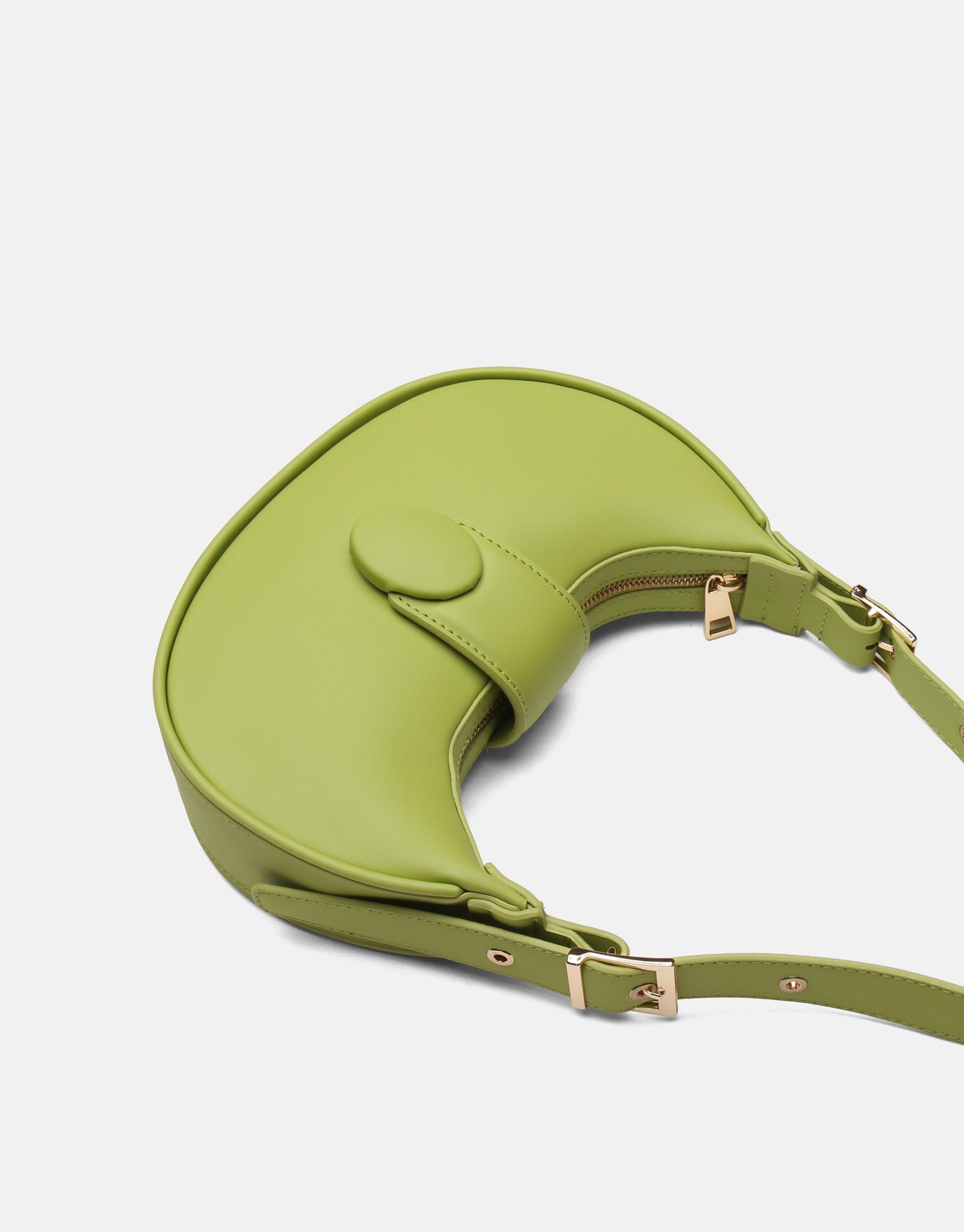 Sarya Özel Kilit Mekanizmalı Oval Kadın Omuz Çantası