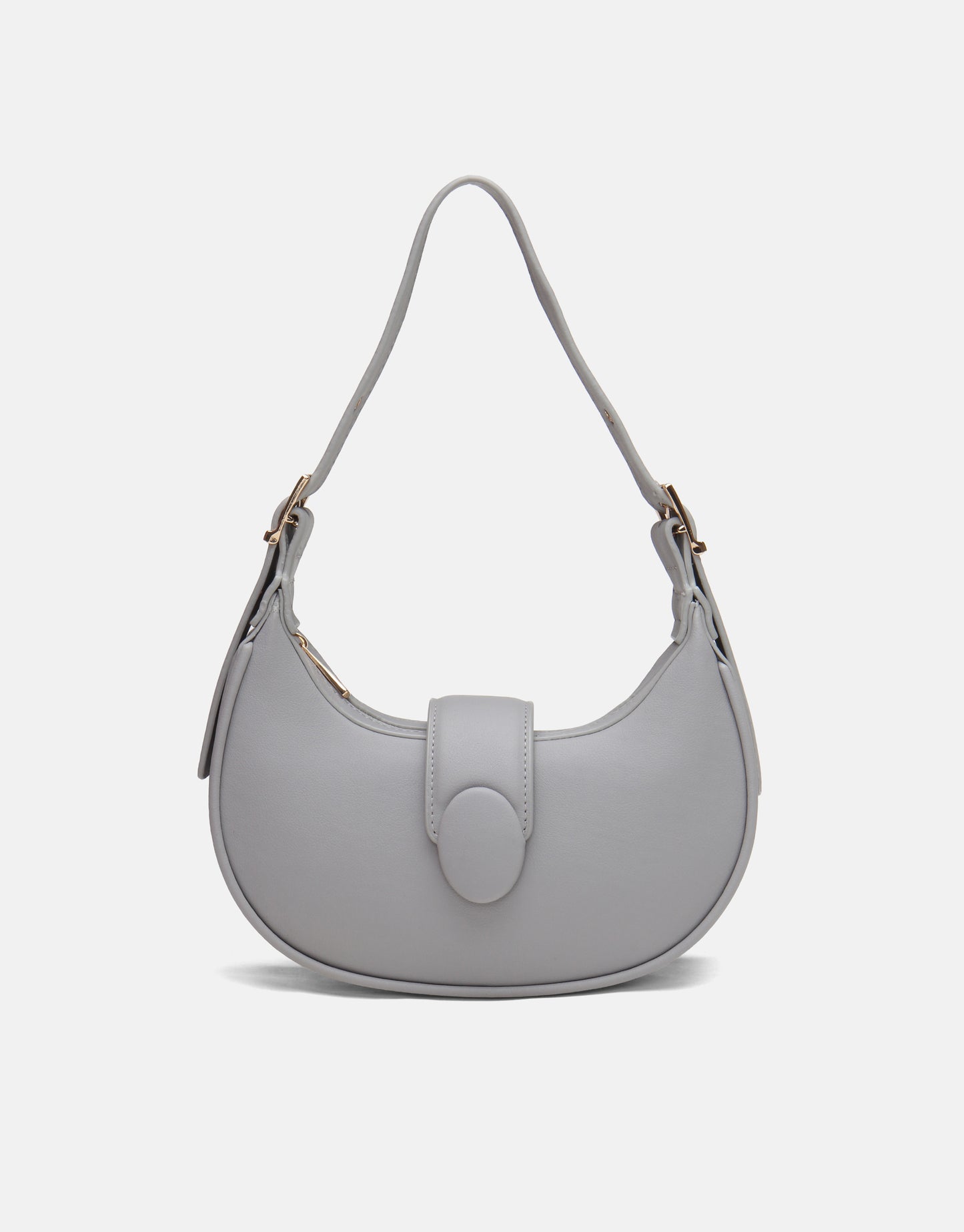 Sarya Özel Kilit Mekanizmalı Oval Kadın Omuz Çantası