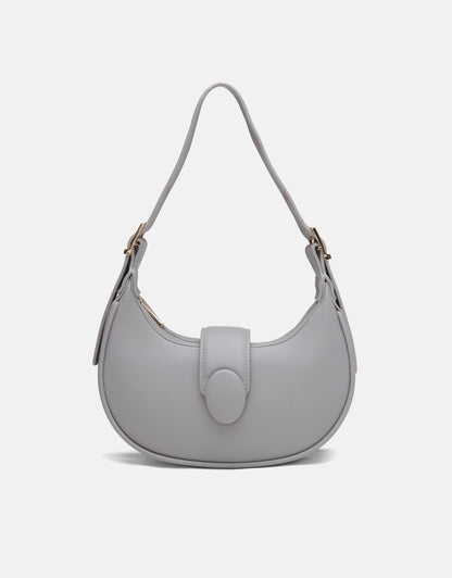 Sarya Özel Kilit Mekanizmalı Oval Kadın Omuz Çantası