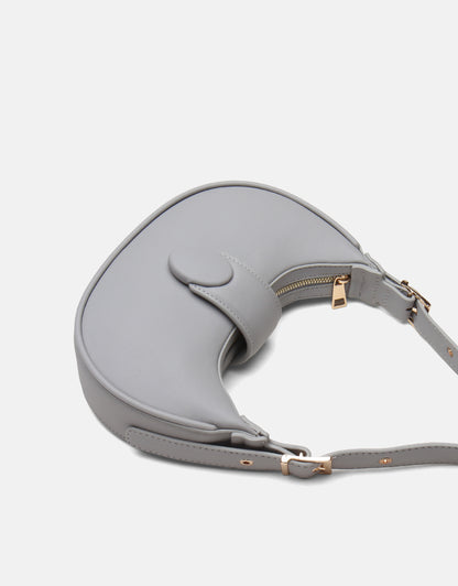 Sarya Özel Kilit Mekanizmalı Oval Kadın Omuz Çantası