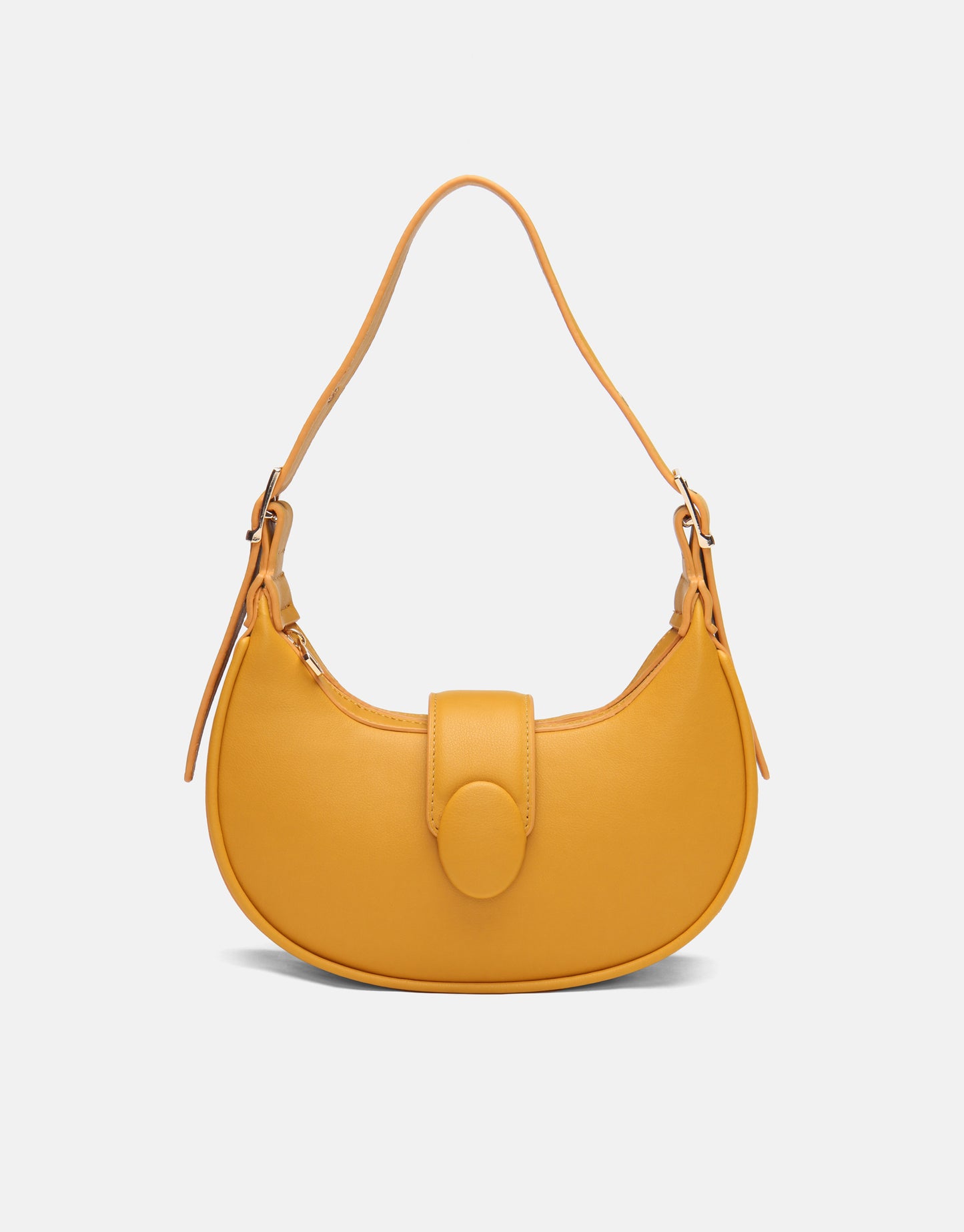 Sarya Özel Kilit Mekanizmalı Oval Kadın Omuz Çantası