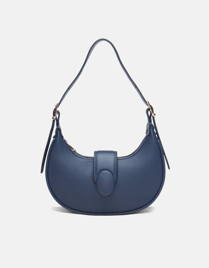 Sarya Özel Kilit Mekanizmalı Oval Kadın Omuz Çantası