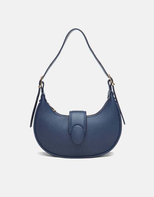 Sarya Özel Kilit Mekanizmalı Oval Kadın Omuz Çantası