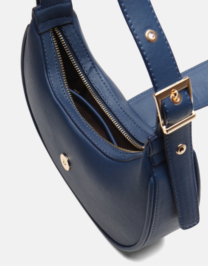 Sarya Özel Kilit Mekanizmalı Oval Kadın Omuz Çantası