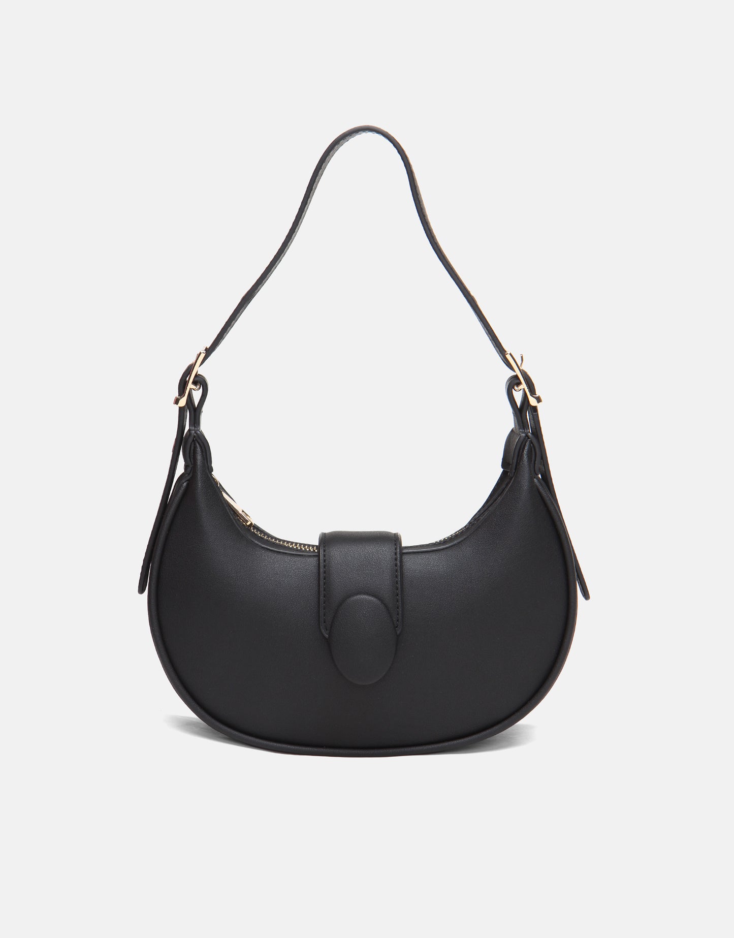 Sarya Özel Kilit Mekanizmalı Oval Kadın Omuz Çantası