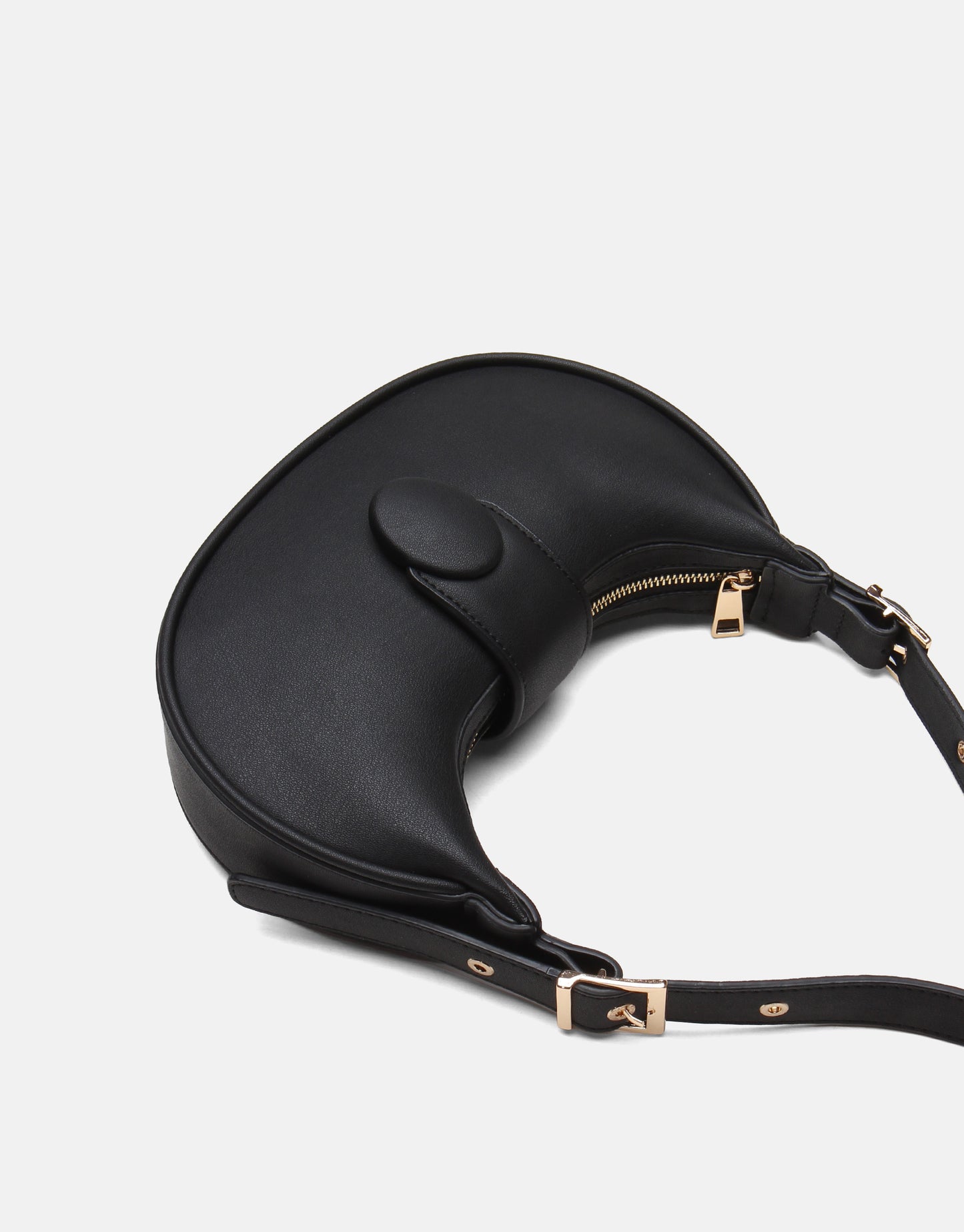 Sarya Özel Kilit Mekanizmalı Oval Kadın Omuz Çantası