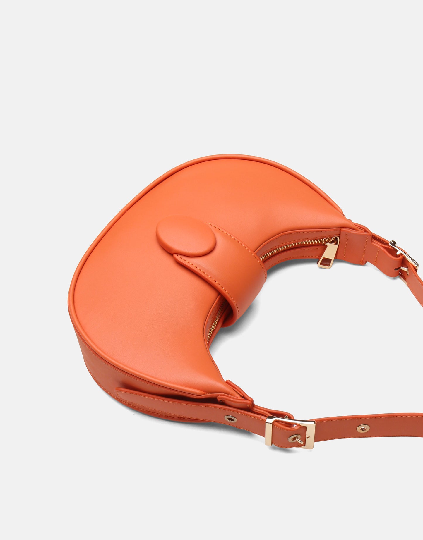 Sarya Özel Kilit Mekanizmalı Oval Kadın Omuz Çantası