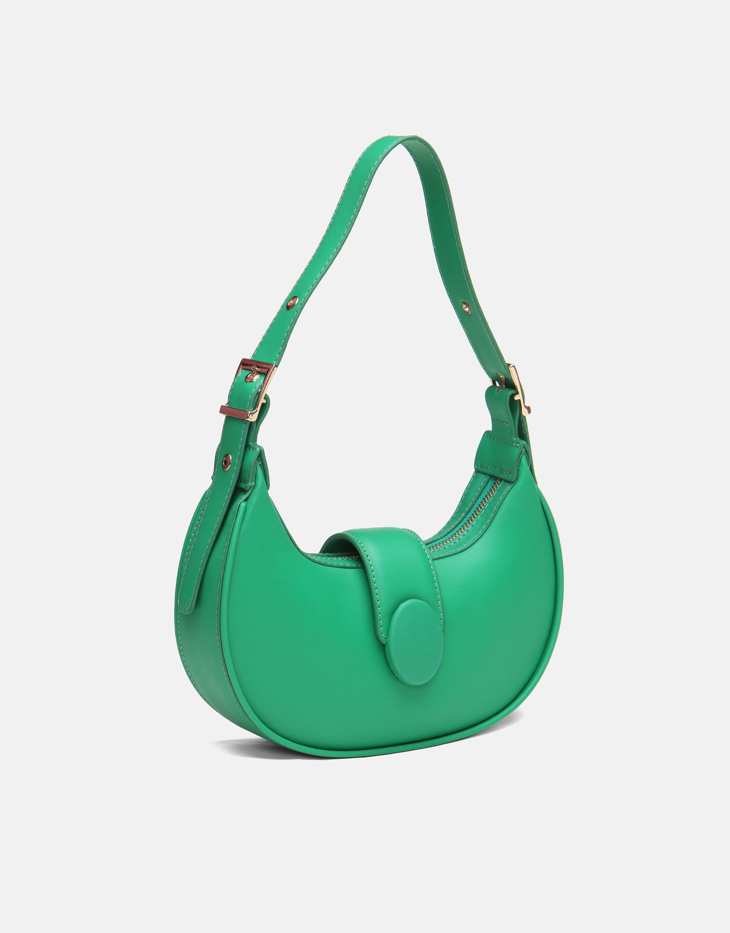 Sarya Özel Kilit Mekanizmalı Oval Kadın Omuz Çantası