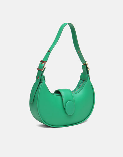 Sarya Özel Kilit Mekanizmalı Oval Kadın Omuz Çantası