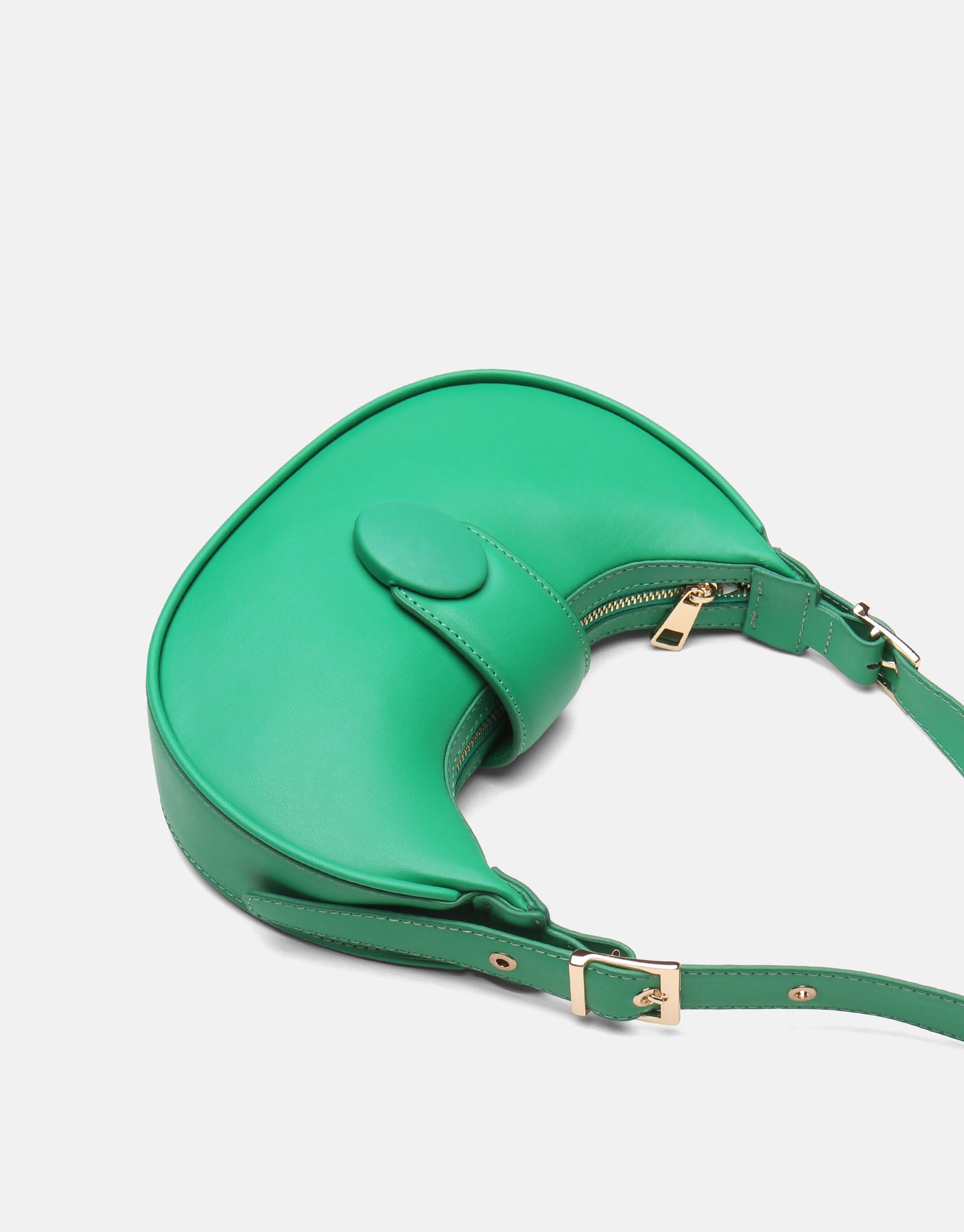 Sarya Özel Kilit Mekanizmalı Oval Kadın Omuz Çantası