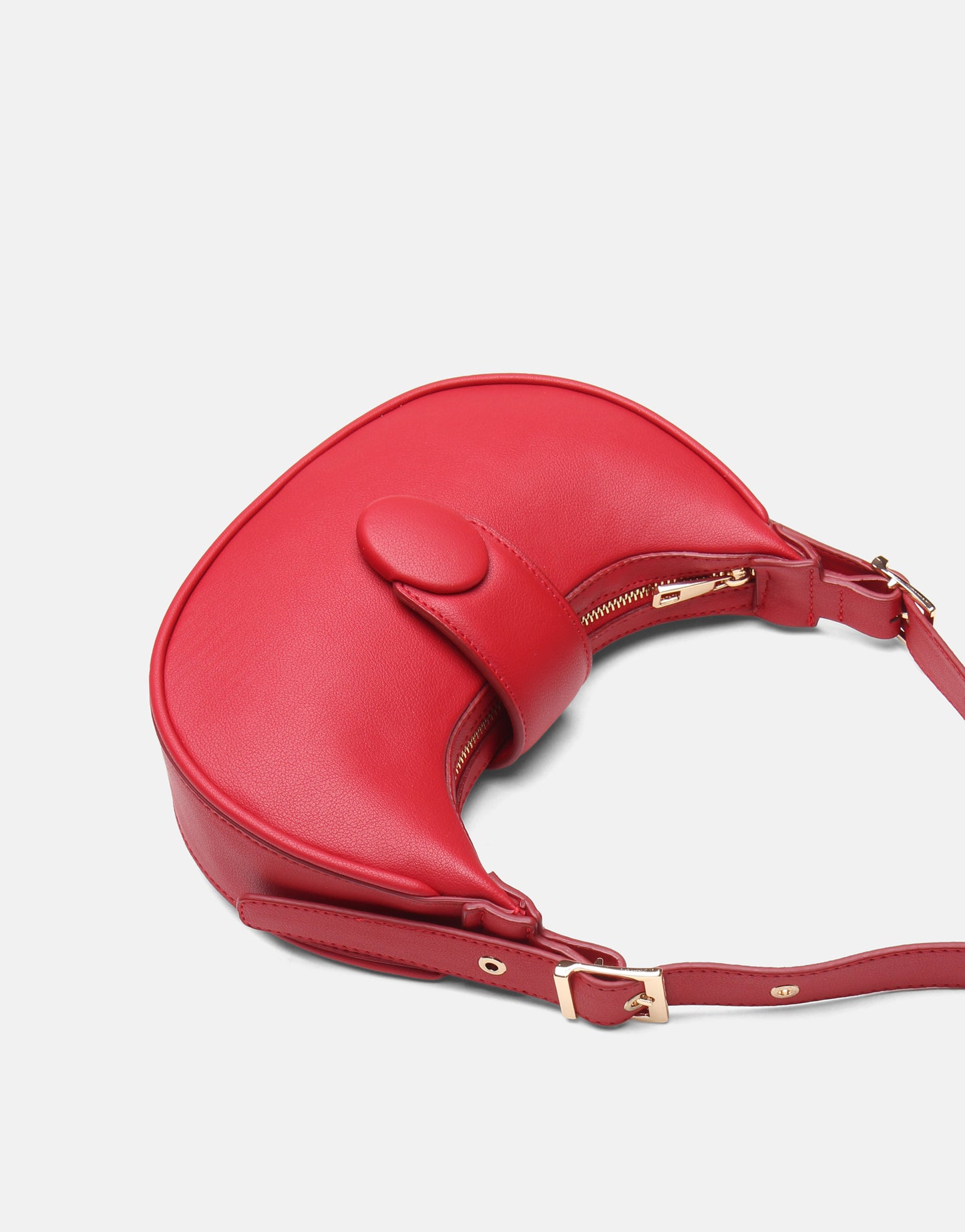 Sarya Özel Kilit Mekanizmalı Oval Kadın Omuz Çantası