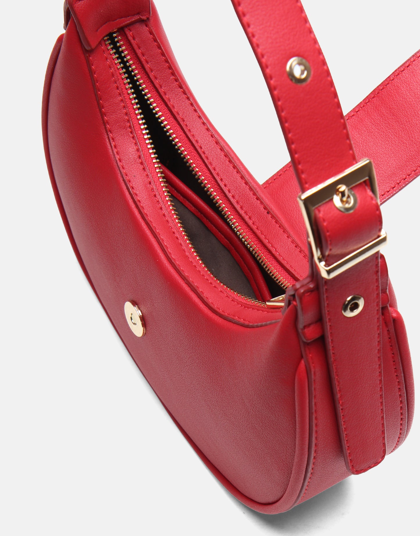 Sarya Özel Kilit Mekanizmalı Oval Kadın Omuz Çantası